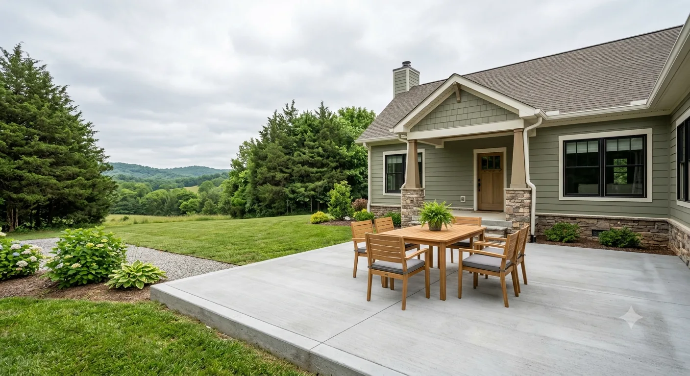 Concrete patio Murfreesboro TN