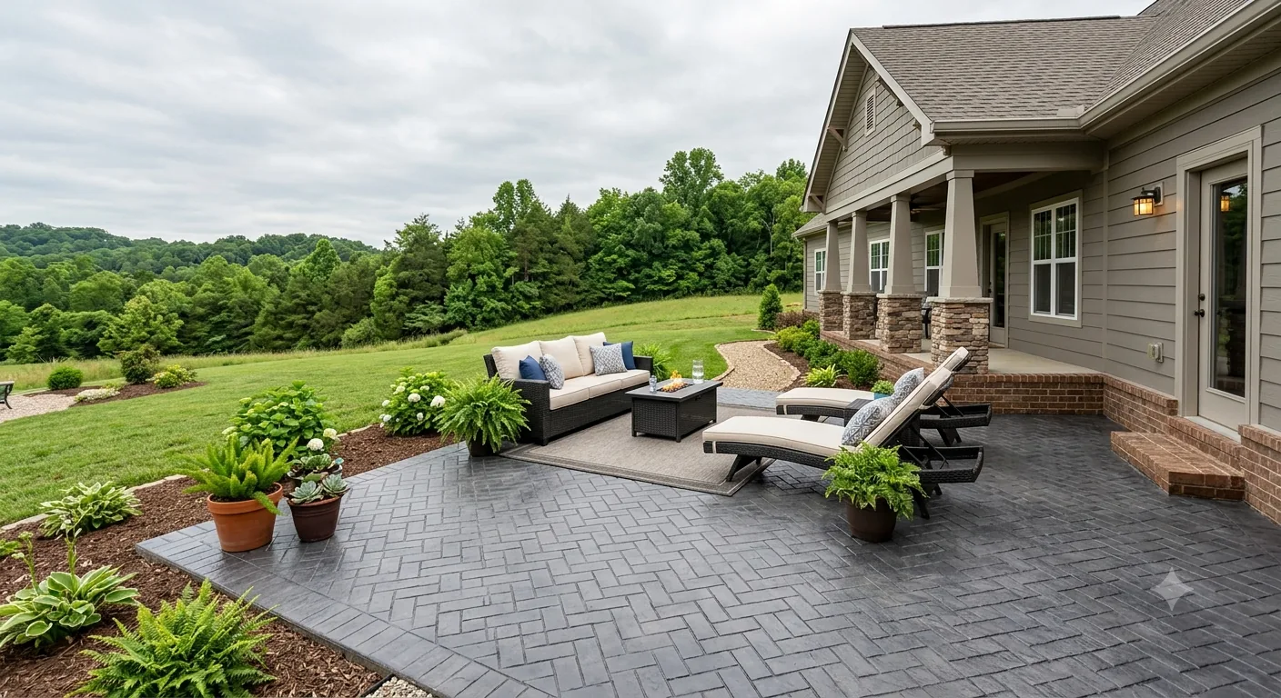 Stamped concrete Murfreesboro TN